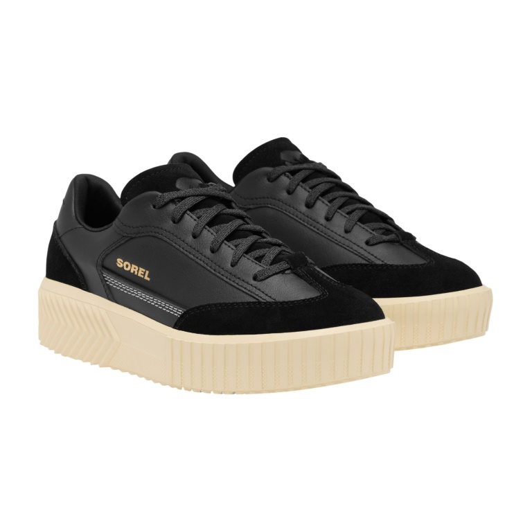 Sorel Sneaker One Ave T-Toe (wasserdicht) Leder schwarz Damen